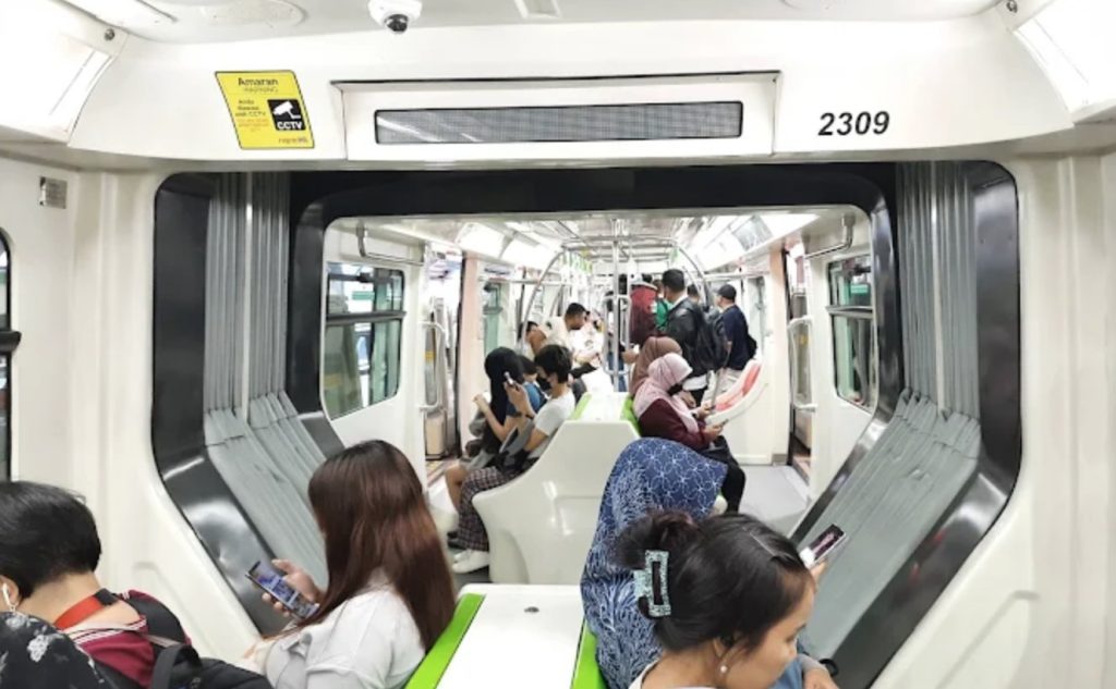 train interior